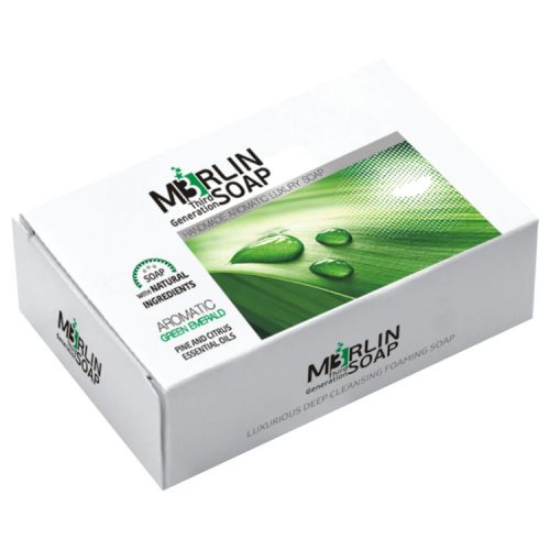 Merlin Emerald Green Soap Bar 106 gr