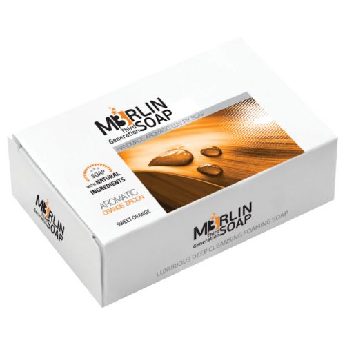 Merlin Orange Zircon Soap Bar 124 gr